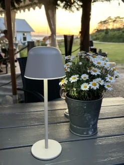 Led Bordlampe Utendørs Beige Oppladbar Usb-Osram Discount