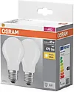 LED Classic A 40 E27 2700K 2stk.-Osram Sale