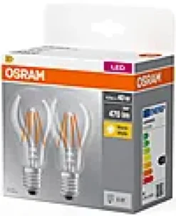 LED Classic A 40 klar E27 2700K 2stk-Osram Best