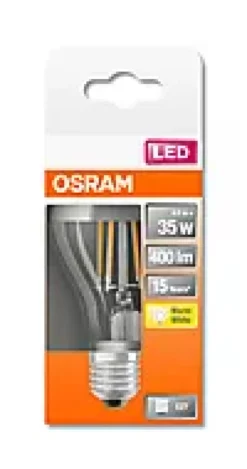 LED Classic A mirror 35 4W 2700K E27-Osram Online
