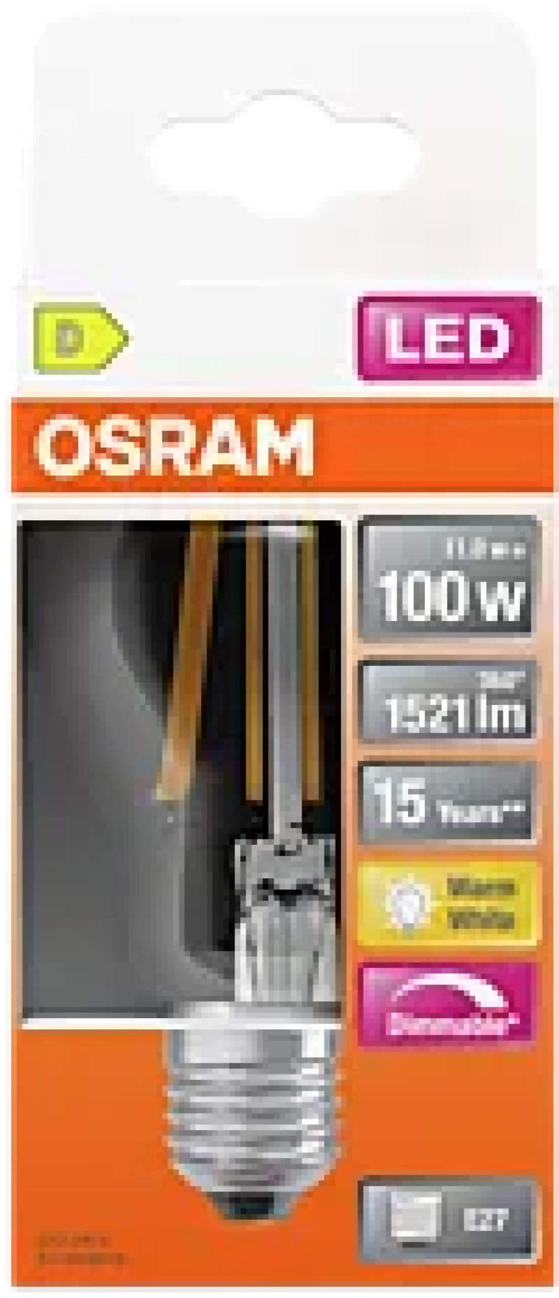 LED Classic A 100 12W 2700K dim E27-Osram Best