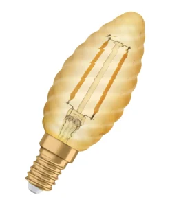 LED Classic BW 12 gold 1,5W 2400K E14-Osram Clearance