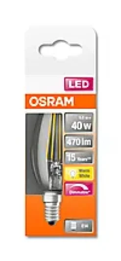 LED Classic B 40 5W 2700K dim E14-Osram Sale