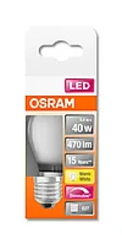 LED Classic P 40 5W 2700K dim E27-Osram Online