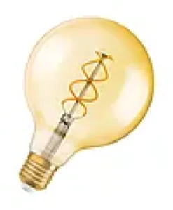 Led Dekorasjonspære E27 G125 28 300lm Gold Dim Varmere Lys-Osram New