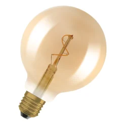 Led Dekorasjonspære E27 G95 30lm Gold Varmere Lys-Osram Outlet