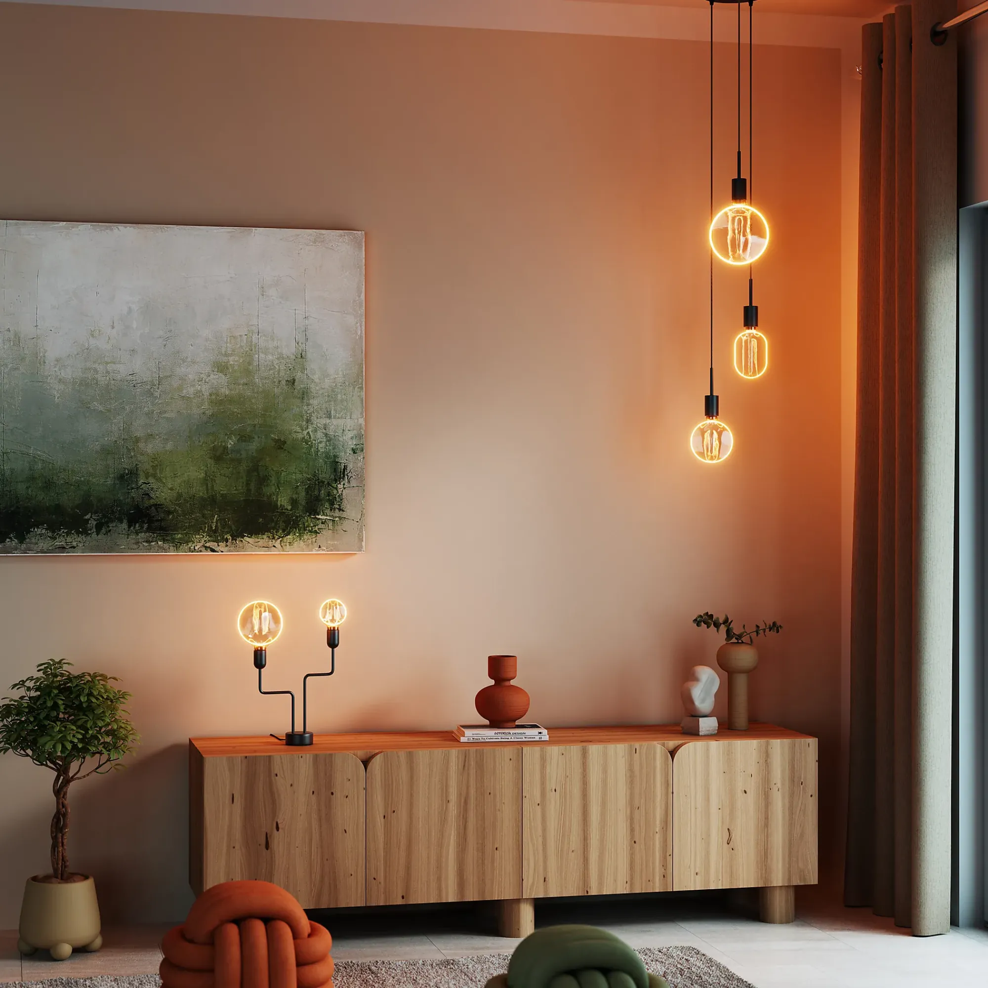 Led Dekorasjonspære E27 Ø100 22 220lm Gold Dim Ekstra Varm-Osram Hot