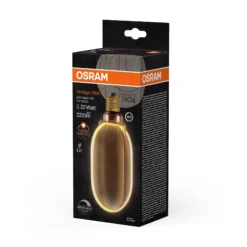 Led Dekorasjonspære E27 Ø100 22 220lm Gold Dim Ekstra Varm-Osram Hot