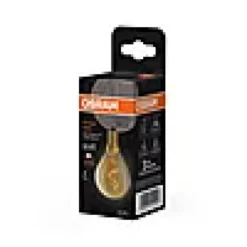 Led Dekorasjonspære E14 30lm Gold Varmere Lys-Osram