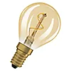 Led Dekorasjonspære E14 30lm Gold Varmere Lys-Osram