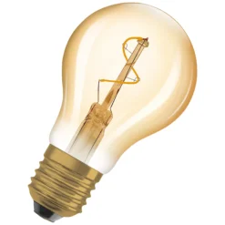 Led Dekorasjonspære E27 30lm Gold Varmere Lys-Osram Hot