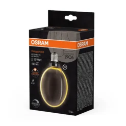 Led Dekorasjonspære E27 Ø130 12 110lm Smoke Dim Ekstra Varm-Osram Sale