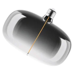 Led Dekorasjonspære E27 O215 60lm Smoke Dimbar Ekstra Varm-Osram New