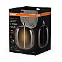 Led Dekorasjonspære O187 10 100lm Smoke Dimbar Varmhvit-Osram Outlet