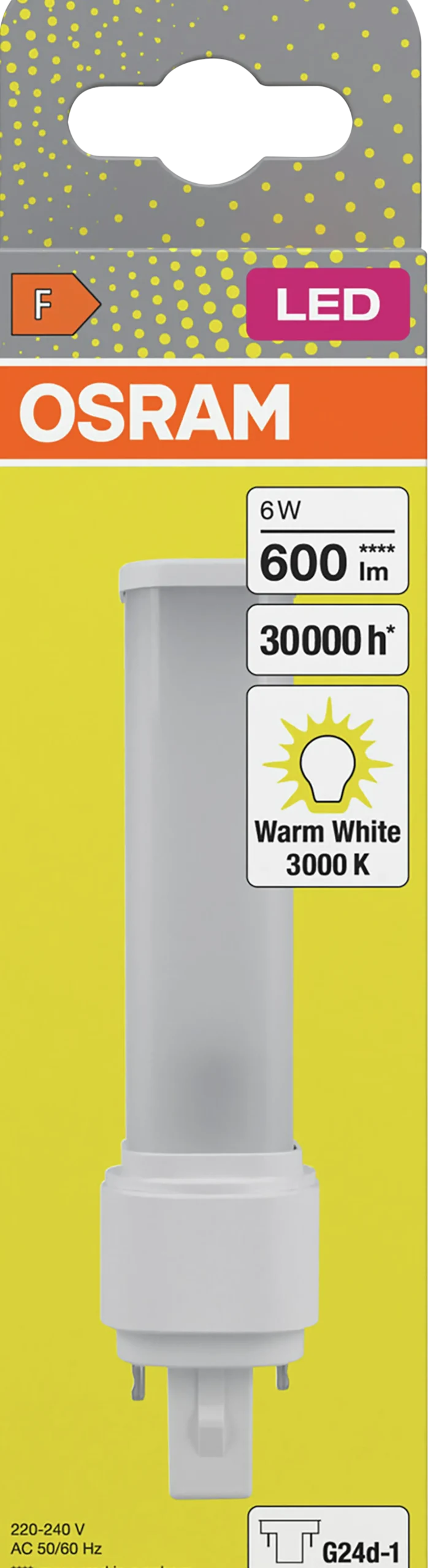 LED Dulux D 13 6W 830 G24D-1-Osram Best
