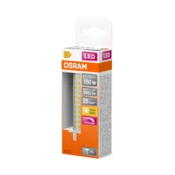 Led Line R7S 150 2452lm klar 118Mm Lang Dimbar Varmhvit-Osram Discount