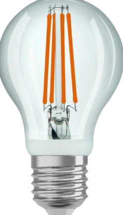 Led Lyspære E27 A60 806lm klar Bevegelse Sensor Varmhvit-Osram New