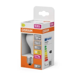Led Lyspære E27 Classic A25 250lm matt Dimbar-Osram Outlet