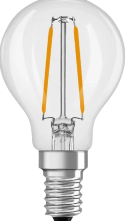 Led Lyspære E14 Classic P25 250lm klar Dimbar-Osram Outlet