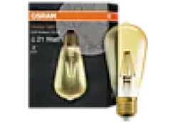 LED lyspære1906 Edison 22 2,8W 824 gold E27-Osram