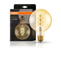 LED lyspære Globe G125 25 gold E27-Osram Sale