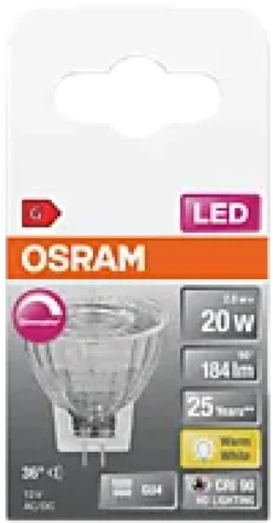 LED lyspære MR11 35 gu4 dim 3,2W 2700K 36° 12V-Osram Sale
