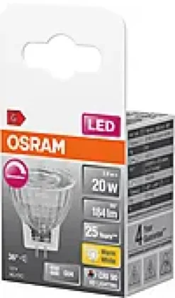 LED lyspære MR11 35 gu4 dim 3,2W 2700K 36° 12V-Osram Sale