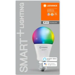 LED lyspære smart+wifi Classic 9W RGBWE 27-Ledvance New