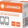 Led Lysrør Starter T8 2stk-Ledvance Clearance