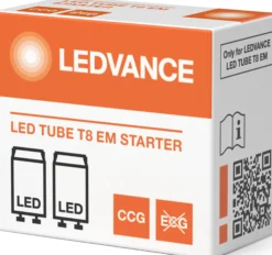 Led Lysrør Starter T8 2stk-Ledvance Clearance