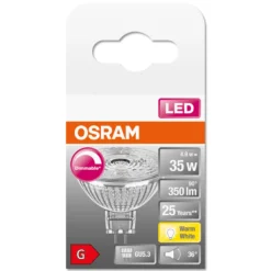 LED MR16 35 dim 2700K GU5.3-Osram
