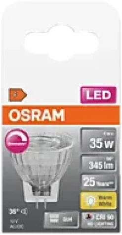 LED MR11 35 dim 4,5W 2700K GU4-Osram Sale