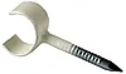 Ledningsklammer 7-10mm rund med 25mm stift 10stk-Gelia New