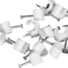 Ledningsklammer TC 7-10mm rund hvit 10stk-Valux Hot