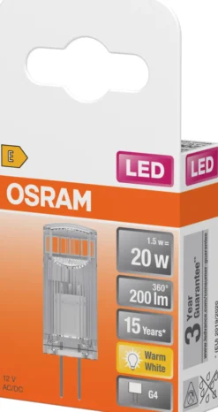 LED pin 20 1,8W 2700K G4-Osram Sale