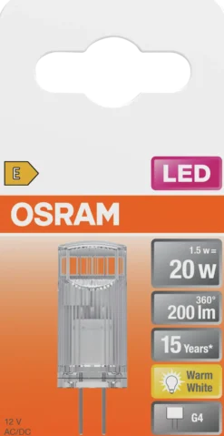LED pin 20 1,8W 2700K G4-Osram Sale