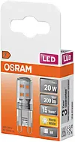 LED pin 20 1,9W 2700K G9-Osram New
