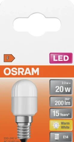 LED Special T26 20 2,3W 2700K E14-Osram Sale