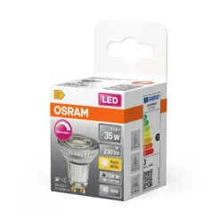 Led Spot Gu10 Par16 35 230lm Dimbar Varmhvit-Osram Discount