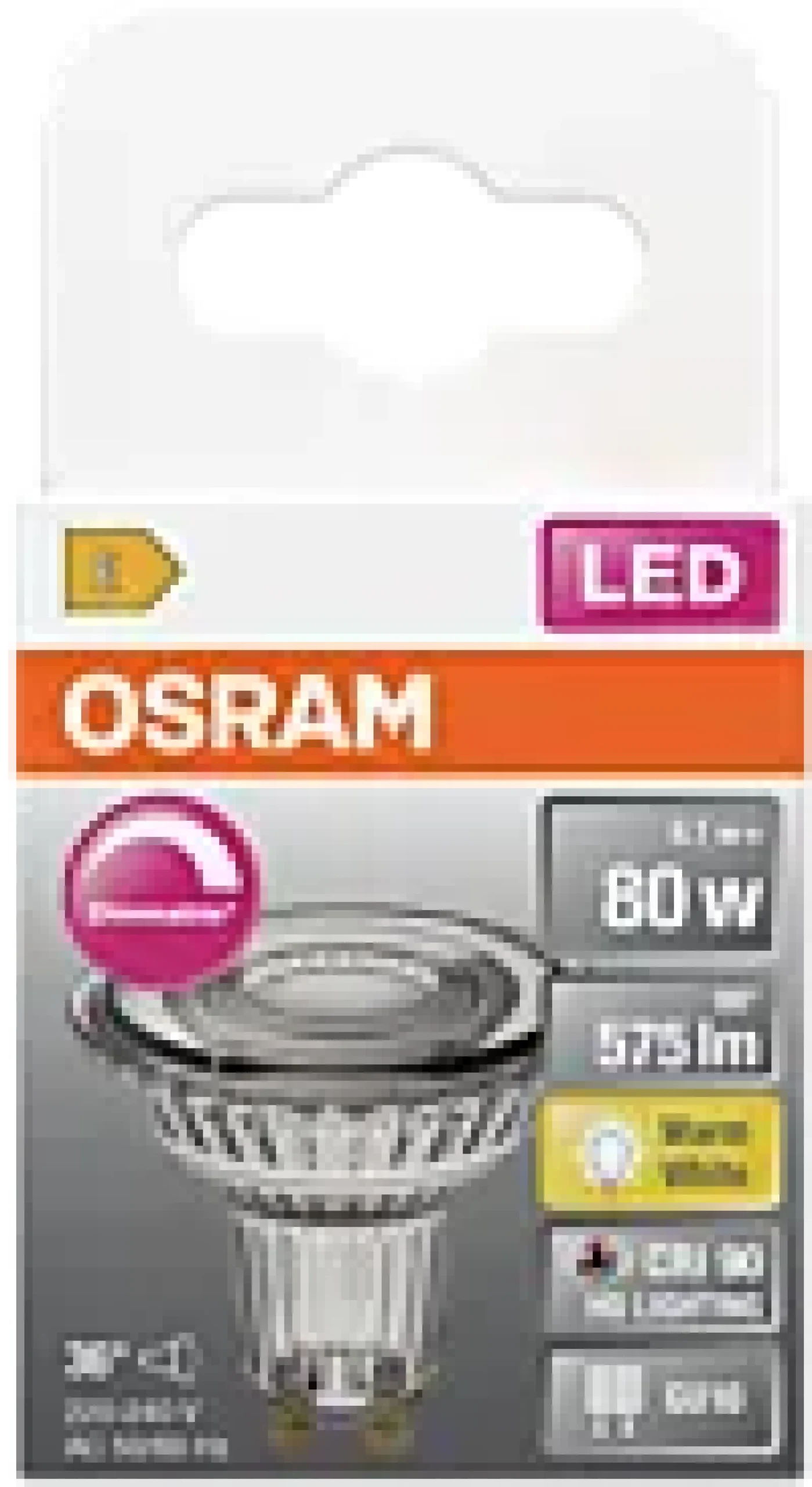 Led Spot Gu10 Par16 80 575lm Dimbar Varmhvit-Osram Sale