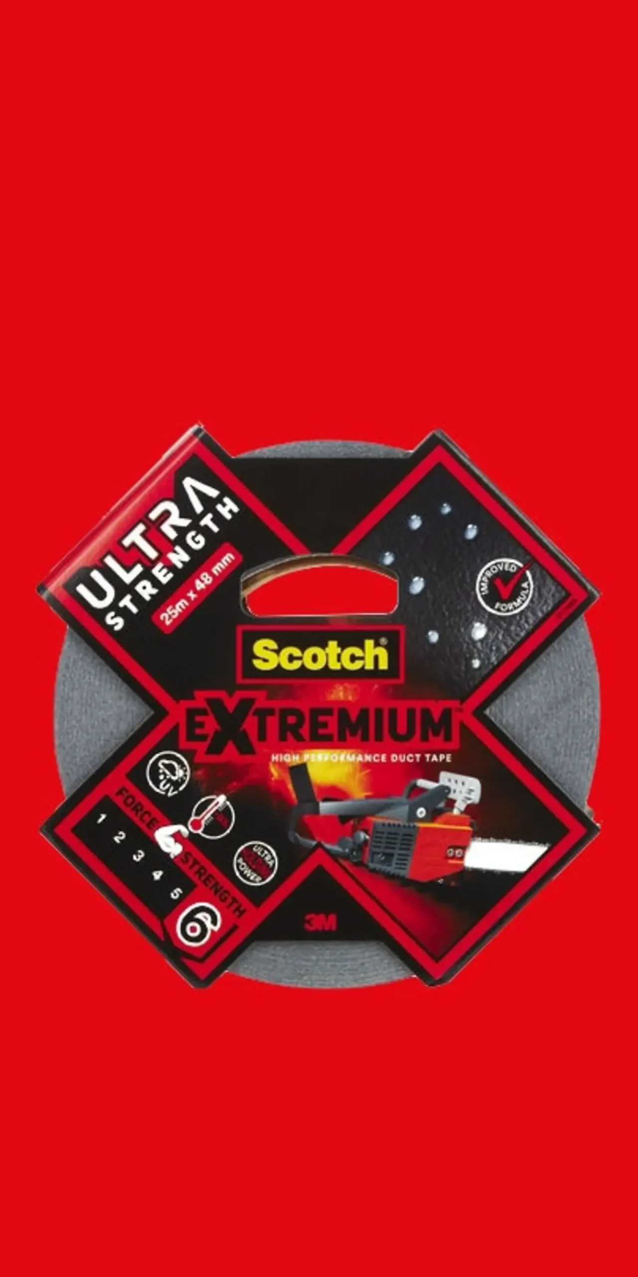 Lerretstape EXTREME ultrahøy ytelse 48mmx25m-Scotch