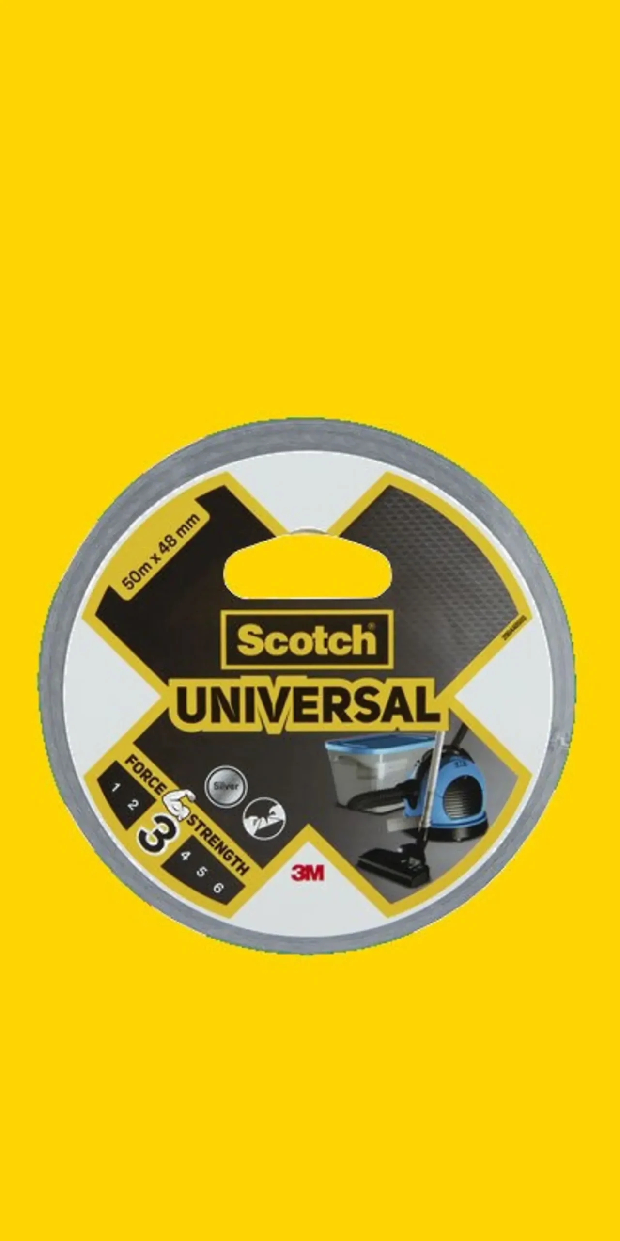 Lerretstape 48mmx25m-Scotch Hot