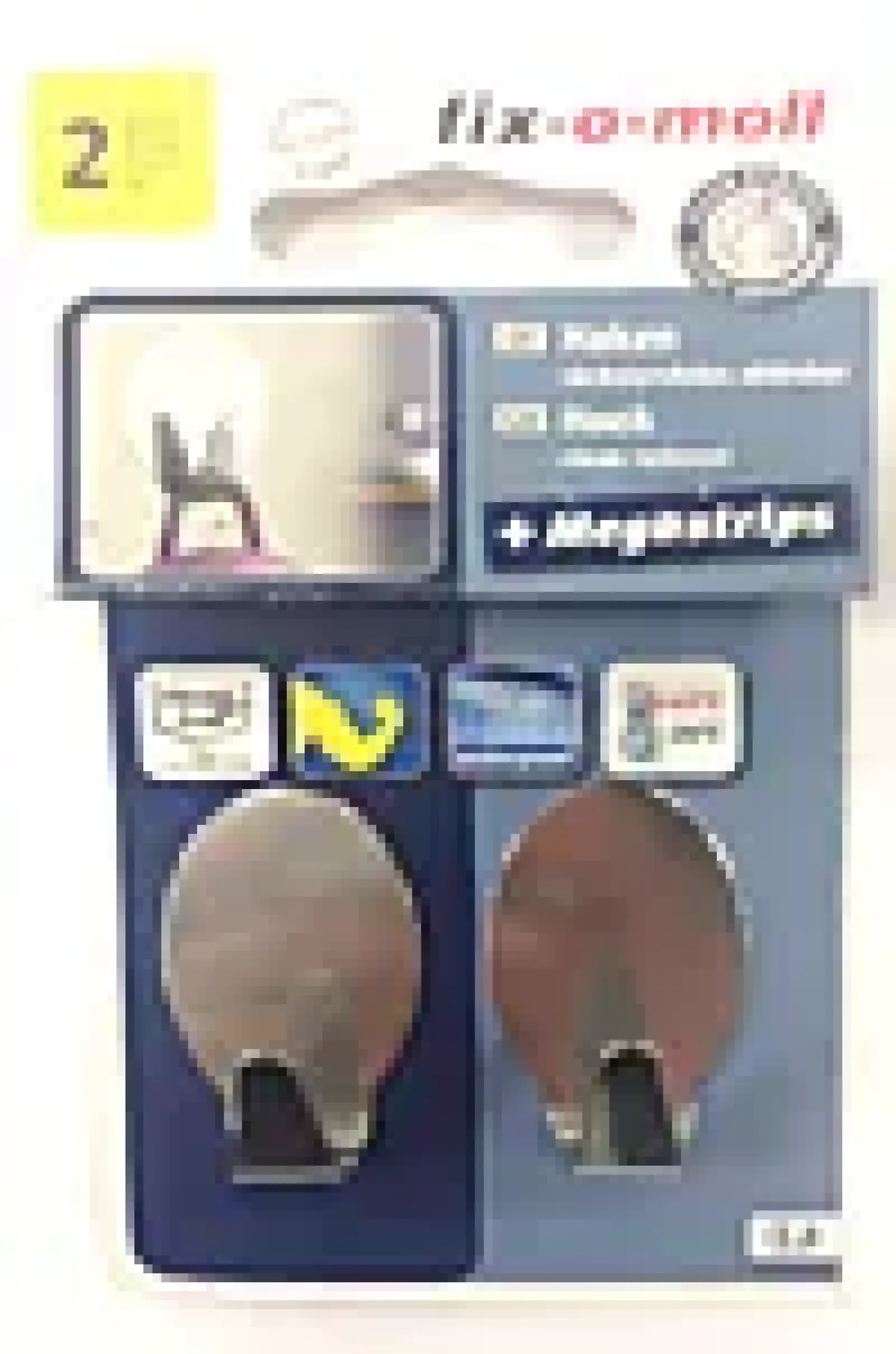Limkrok oval 30x45mm stål 2stk-Fix O Moll