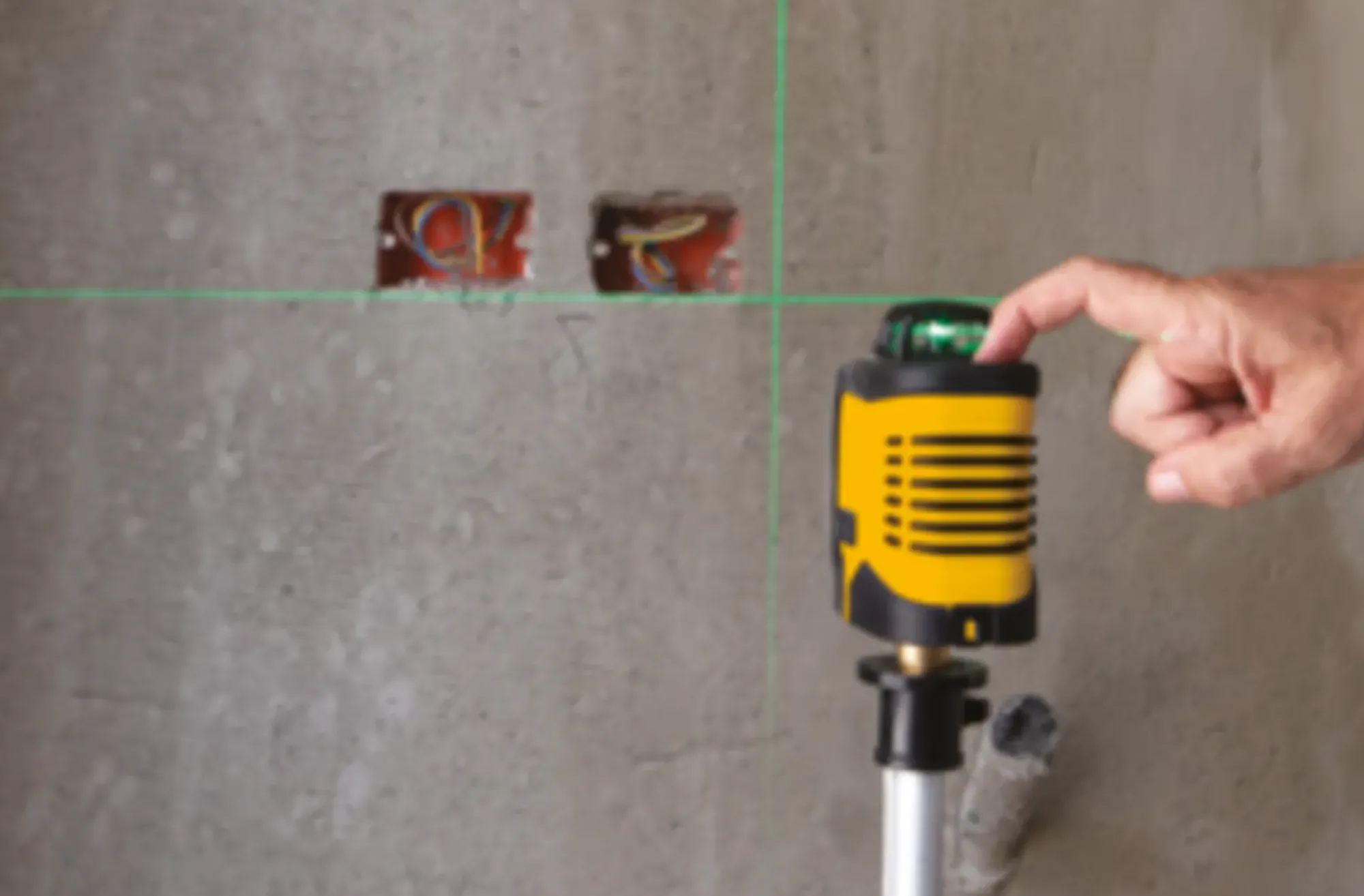 Linjelaser grønn 360 grader-Ironside Outlet