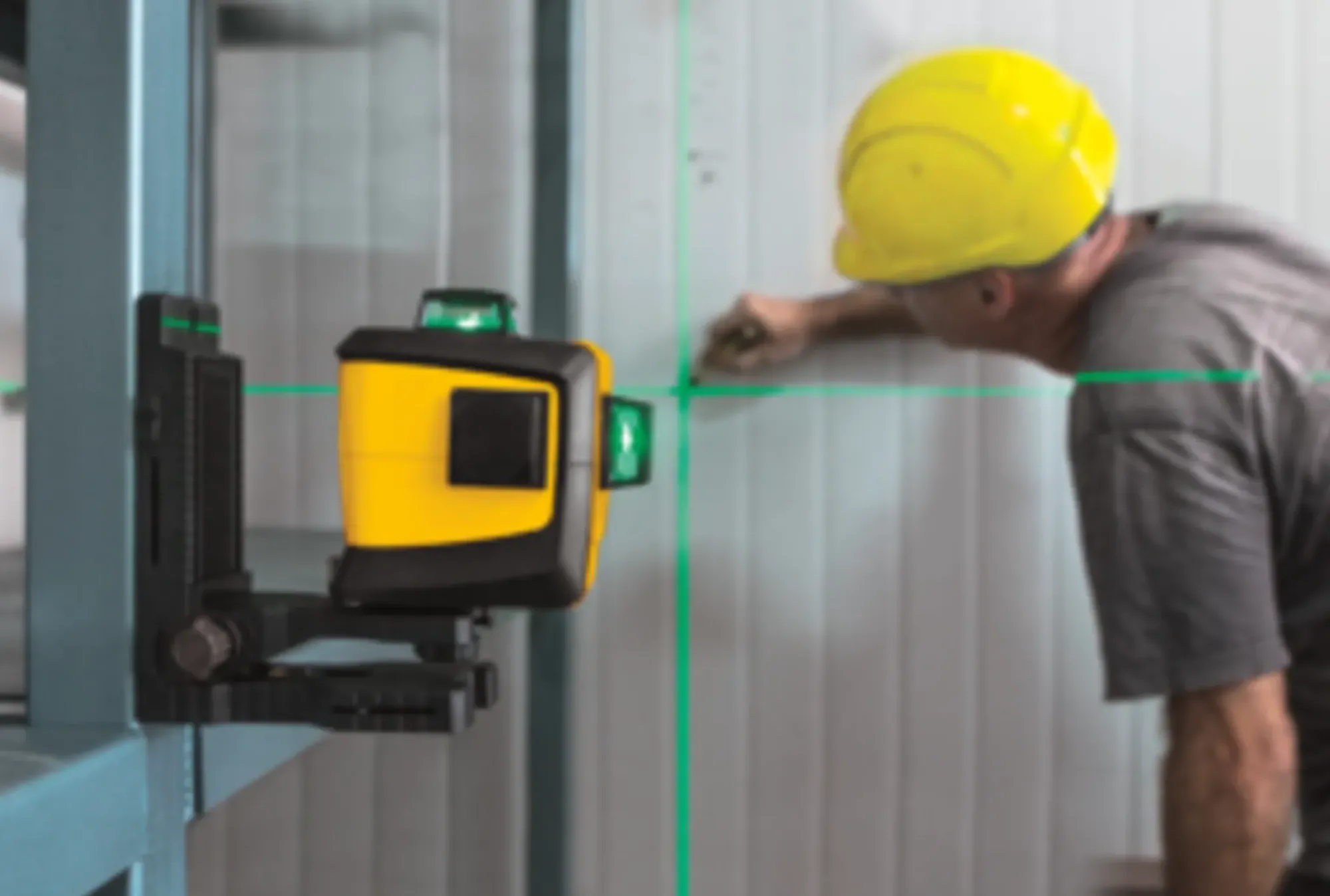 Linjelaser grønn 360 grader-Ironside Outlet