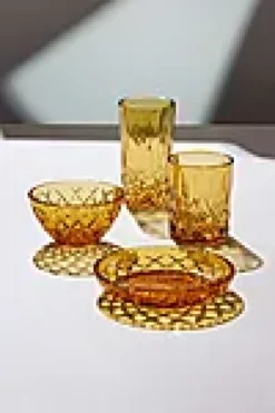 Longdring Sorrento amber 38cl 4stk-Lyngby glas Sale
