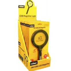 Lupe med lys 3w og batterier-Rolson New