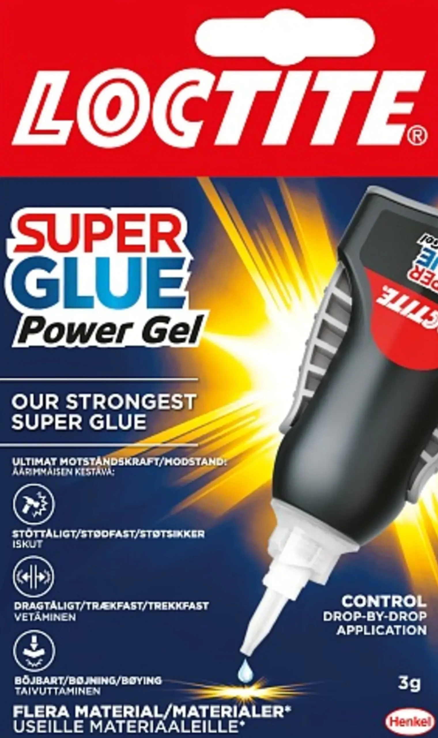 Lynlim gele 3g-Loctite New
