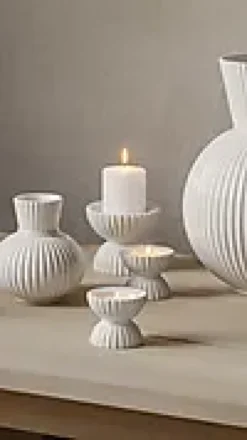 Lysestake Tura 14cm-Lyngby porcelæn Sale