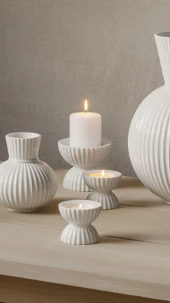 Lysestake Tura 14cm-Lyngby porcelæn Sale